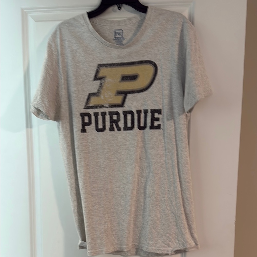 Purdue Pro Edge Heather Gray Tee